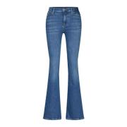 7 For All Mankind Bootcut-jeans Blue, Dam