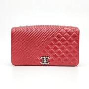 Chanel Vintage Pre-owned Laeder chanel-vskor Red, Dam