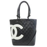 Chanel Vintage Pre-owned Laeder chanel-vskor Black, Dam