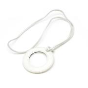 Hermès Vintage Pre-owned Laeder halsband White, Dam