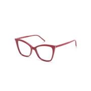 Saint Laurent SL 386 015 Optical Frame Red, Dam