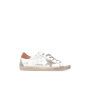 Golden Goose Super-Star Sneakers White, Dam