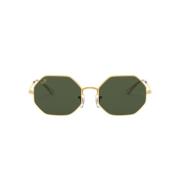 Ray-Ban Rb1972 Solglasögon Octagon 1972 Legend Gold Polarized Green, D...