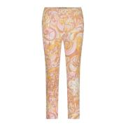 Seductive Tryckt Capri Leggings Multicolor, Dam