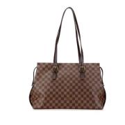 Louis Vuitton Vintage Pre-owned Canvas louis-vuitton-vskor Brown, Dam