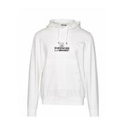 C.p. Company Stilren Sweatshirt för Män White, Herr