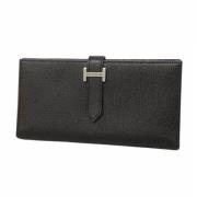 Hermès Vintage Pre-owned Laeder plnbcker Black, Dam