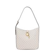 Michael Kors Elegant Borse väska White, Dam