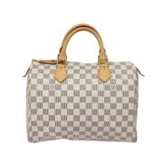 Louis Vuitton Vintage Pre-owned Canvas handvskor Beige, Dam