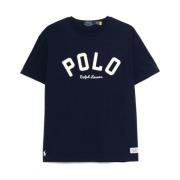 Ralph Lauren Cruise Navy Tee Blue, Herr