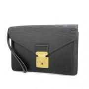 Louis Vuitton Vintage Pre-owned Tyg louis-vuitton-vskor Black, Dam