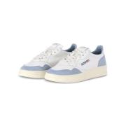 Autry Sneakers i vintagestil med mockadetaljer White, Herr