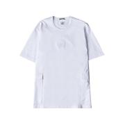 C.p. Company Avslappnad Bomull T-shirt White, Herr