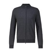 Hugo Boss Eltorno Ull Kofta Gray, Herr