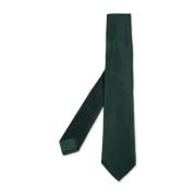 Kiton Grön Elegant Sidenscarf Green, Herr