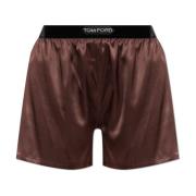 Tom Ford Sidenshorts Brown, Dam