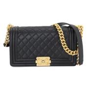 Chanel Vintage Pre-owned Laeder chanel-vskor Black, Dam