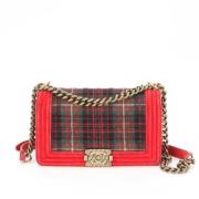 Chanel Vintage Pre-owned Laeder chanel-vskor Red, Dam