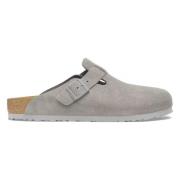 Birkenstock Modernt mockatofflor Gray, Dam