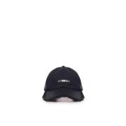 Jacquemus Svart fransig baseballkeps med logotyp Black, Dam