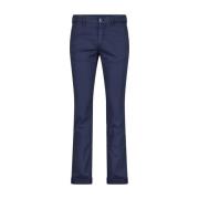 Mason's Bomullsblandning Torino Regular-Fit Byxor Blue, Herr