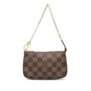 Louis Vuitton Vintage Pre-owned Canvas louis-vuitton-vskor Brown, Dam