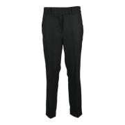 Marella Sportiga Byxor med Elastisk Midja Black, Dam