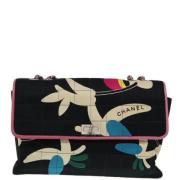 Chanel Vintage Pre-owned Canvas chanel-vskor Multicolor, Dam