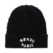 Kenzo Keps med broderad logotyp Black, Unisex