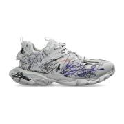 Balenciaga Sneakers Track Autographe Gray, Herr