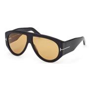 Tom Ford Klassiska Aviator Solglasögon Black, Unisex