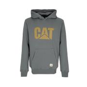 CAT Logo Hoodie Stormy Weather Gray, Herr