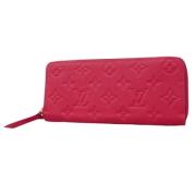 Louis Vuitton Vintage Pre-owned Laeder plnbcker Pink, Dam