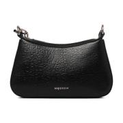 Alexander McQueen Svart Mini Clutch Väska Black, Dam