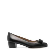 Salvatore Ferragamo Svarta klackskor Black, Dam