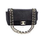 Chanel Vintage Pre-owned Laeder chanel-vskor Black, Dam