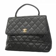 Chanel Vintage Pre-owned Laeder handvskor Black, Dam