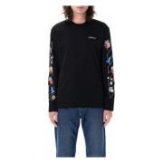 Off White Skate Långärmad Tee Black, Herr