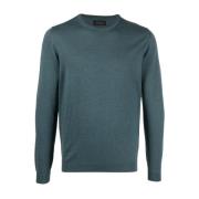 Roberto Collina Knitwear Blue, Herr