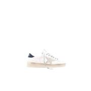 Golden Goose Vintage Grey Star Lädersneakers White, Herr