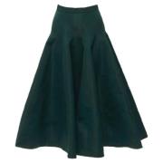 Alexander McQueen Pre-owned Pre-owned Polyester nederdelar Green, Dam