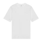 Nn07 Ekologisk Bomull Logo T-shirt White, Herr