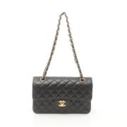 Chanel Vintage Pre-owned Laeder crossbodyvskor Black, Dam