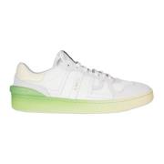 Lanvin Vita låga sneakers White, Herr