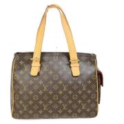 Louis Vuitton Vintage Pre-owned Canvas louis-vuitton-vskor Brown, Dam