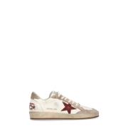 Golden Goose Vita lädersneakers med stjärnlogo Multicolor, Dam