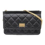 Chanel Vintage Pre-owned Laeder plnbcker Black, Dam