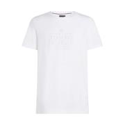 Tommy Hilfiger Essential Logo T-shirt Casual Mångsidig Look White, Her...