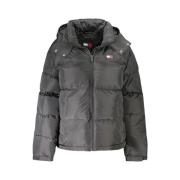 Tommy Hilfiger Svart Pufferjacka med huva Black, Herr