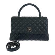 Chanel Vintage Pre-owned Laeder chanel-vskor Black, Dam